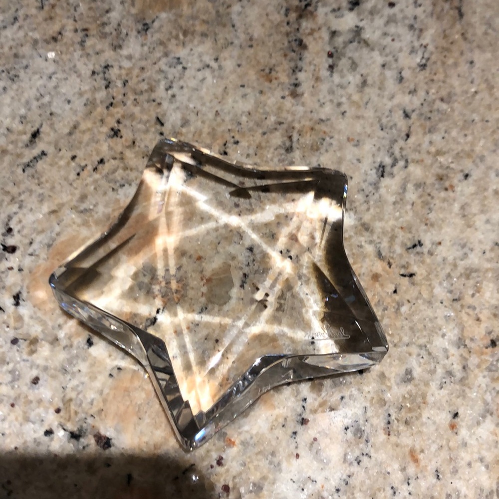Rosenthal glass star paperweight